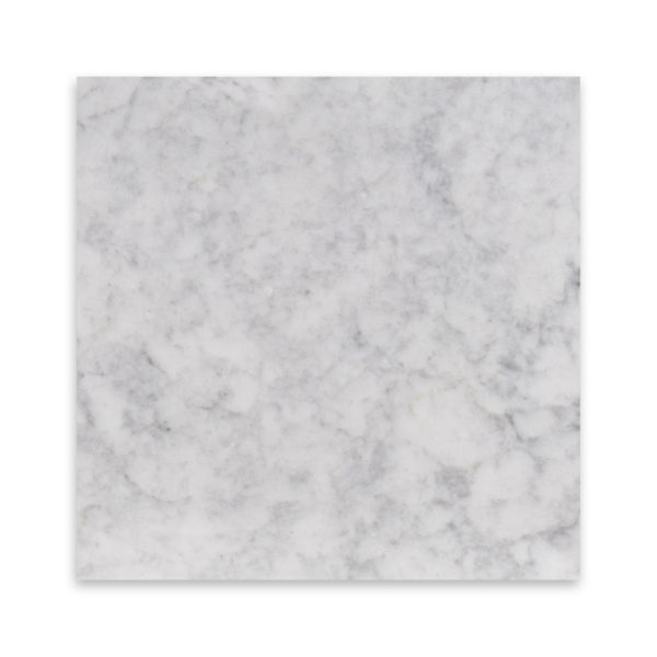 White Carrara Marble 18x18