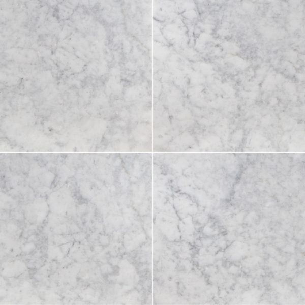 White Carrara Marble 24x24