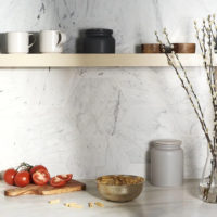 White Carrara Marble Hexagon