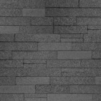 Absolute Black Granite Flamed Ledger Panel