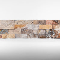 Autumn Leaves Travertine Natural Ledger Panel