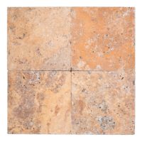 Autumn Leaves Travertine 6x6 Tumbled