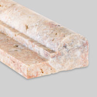 Autumn Leaves Travertine Classic Chair Rail F1