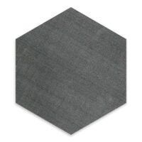 Basalt Black Basalt 10″ Hexagon Flow