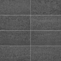 Basalt Black 12x24 Flamed/ Brushed