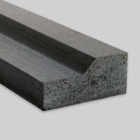 Basalt Black Basalt Modern Chair Rail