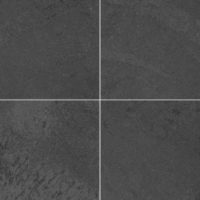 Brazilian Black Slate 24x24 Gauged