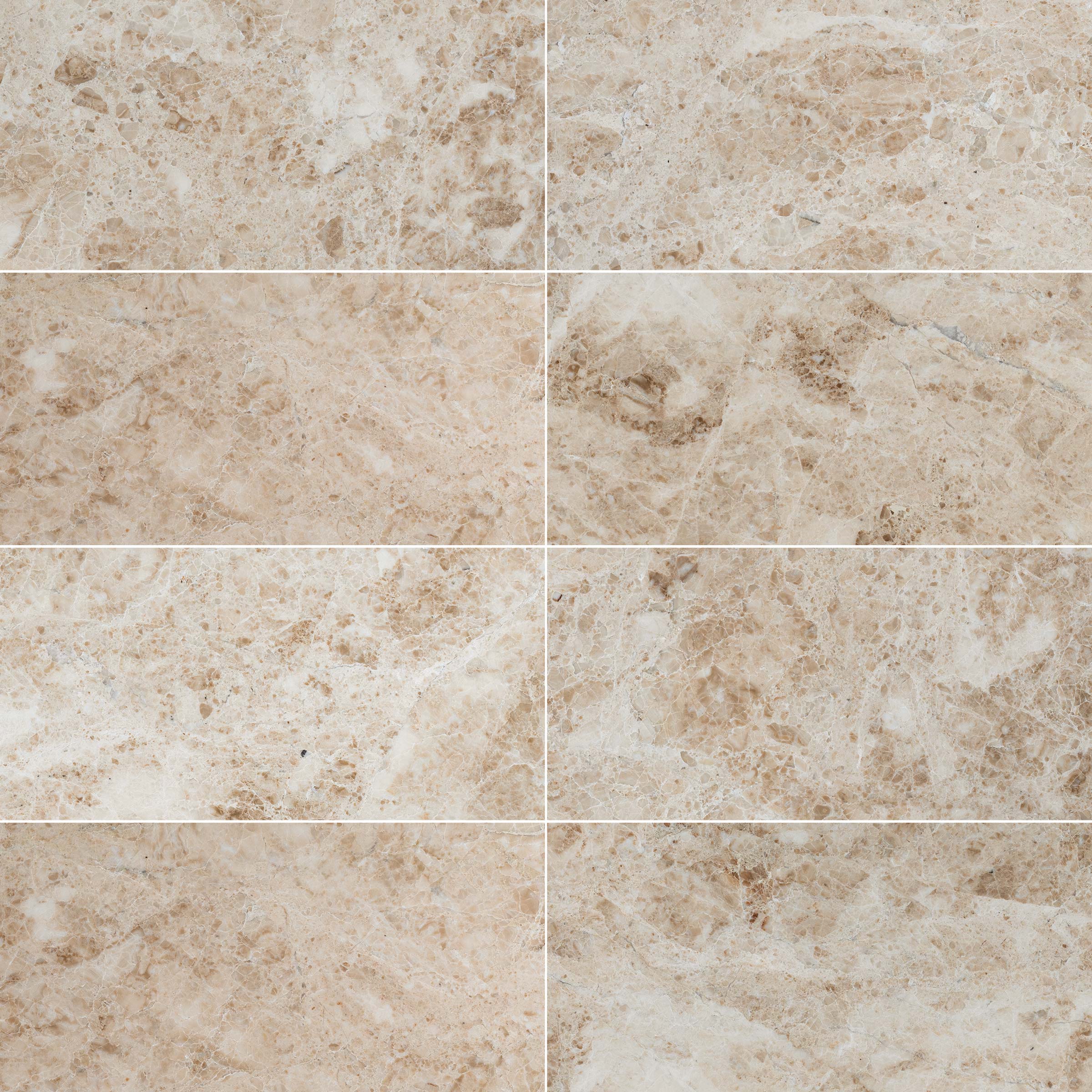 Crema Cappuccino Marble 12x24 Polished