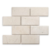 Crema Marfil Marble Classic 3x6 Beveled
