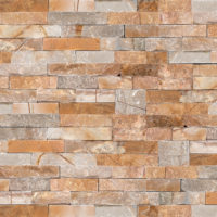 Desert Gold Quartzite Natural Ledger Panel