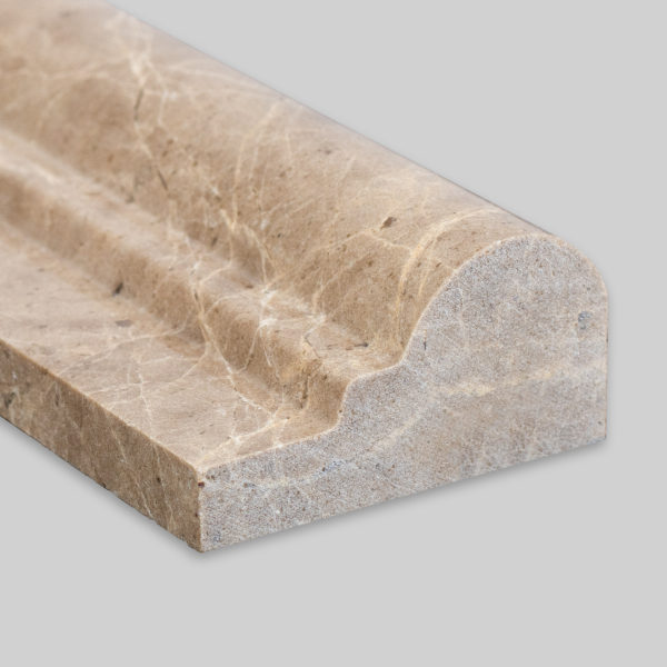 Emperador Light Marble Classic Chair Rail F1