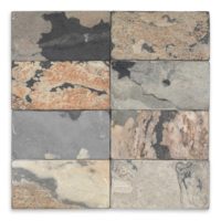 Indian Autumn Slate 3x6 Tumbled