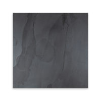 Indian Black Slate 16x16 Gauged