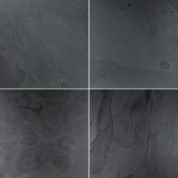 Indian Black Slate 24x24 Gauged