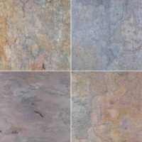 Indian Multi Color Slate 24x24 Gauged