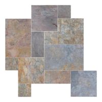 Indian Multi Color Slate Versailles (8x8, 8x16, 16x16, 16x24)