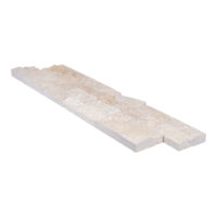 Ivory Premium Travertine Natural Ledger Panel