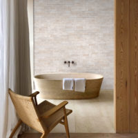 Ivory Premium Travertine Natural Ledger Panel