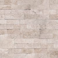Ivory Premium Travertine Natural Ledger Panel