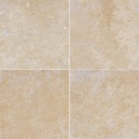 Ivory Premium Travertine 12x12 Filled/ Honed