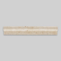 Ivory Premium Travertine Classic Chair Rail F1