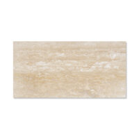 Ivory Premium Travertine Veincut 12x24 Filled/ Honed