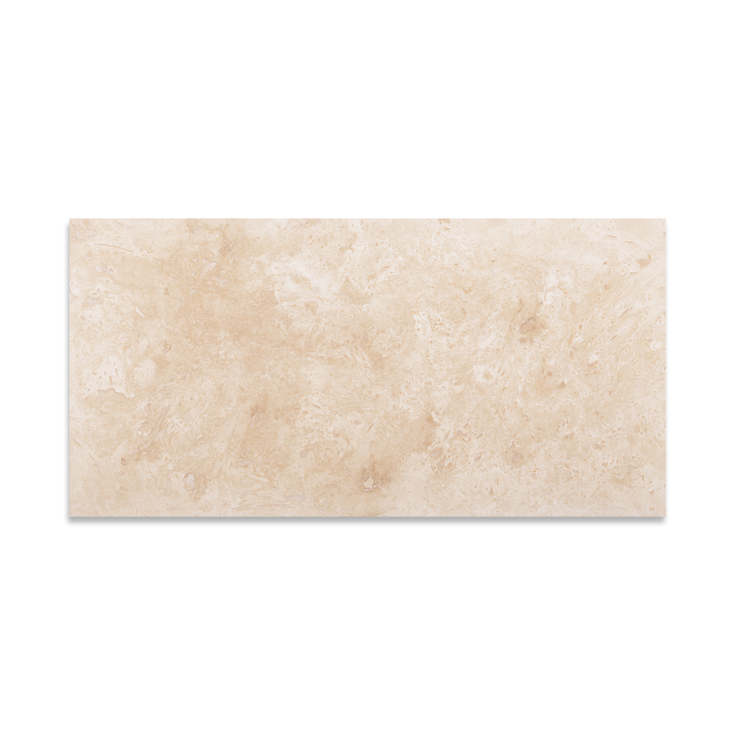 Ivory Premium Travertine 12x24 Filled/ Honed