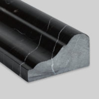 Negro Marquina Marble Grand Chair Rail F5