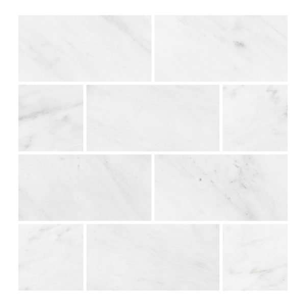 Oriental White Marble 3x6