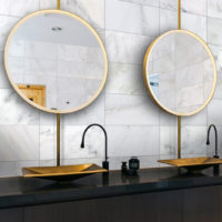 Oriental White Marble 12x24 Honed