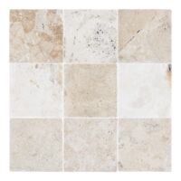Philadelphia Travertine 4x4 Tumbled