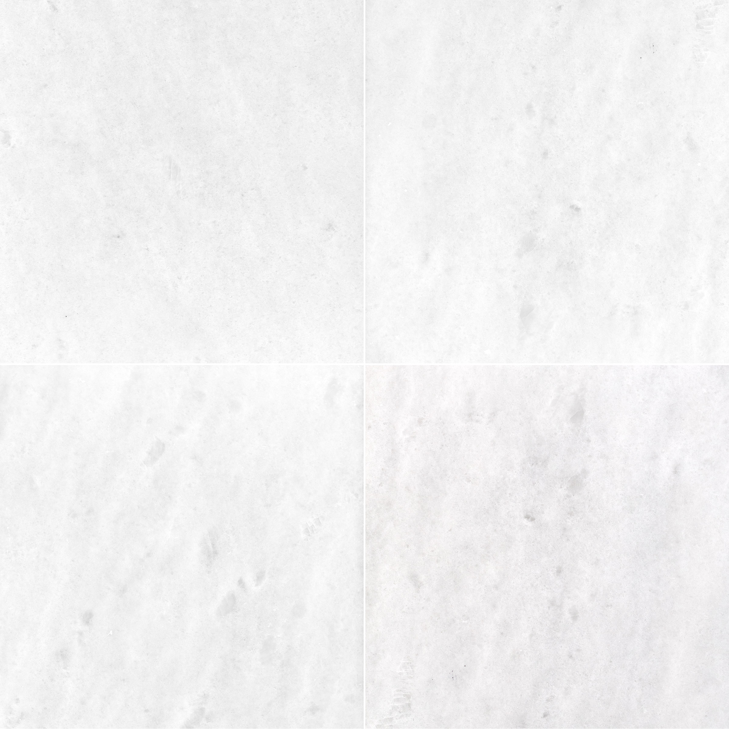 Polar White Marble 24x24