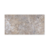 Silver Premium Travertine 12x24 Filled/ Honed