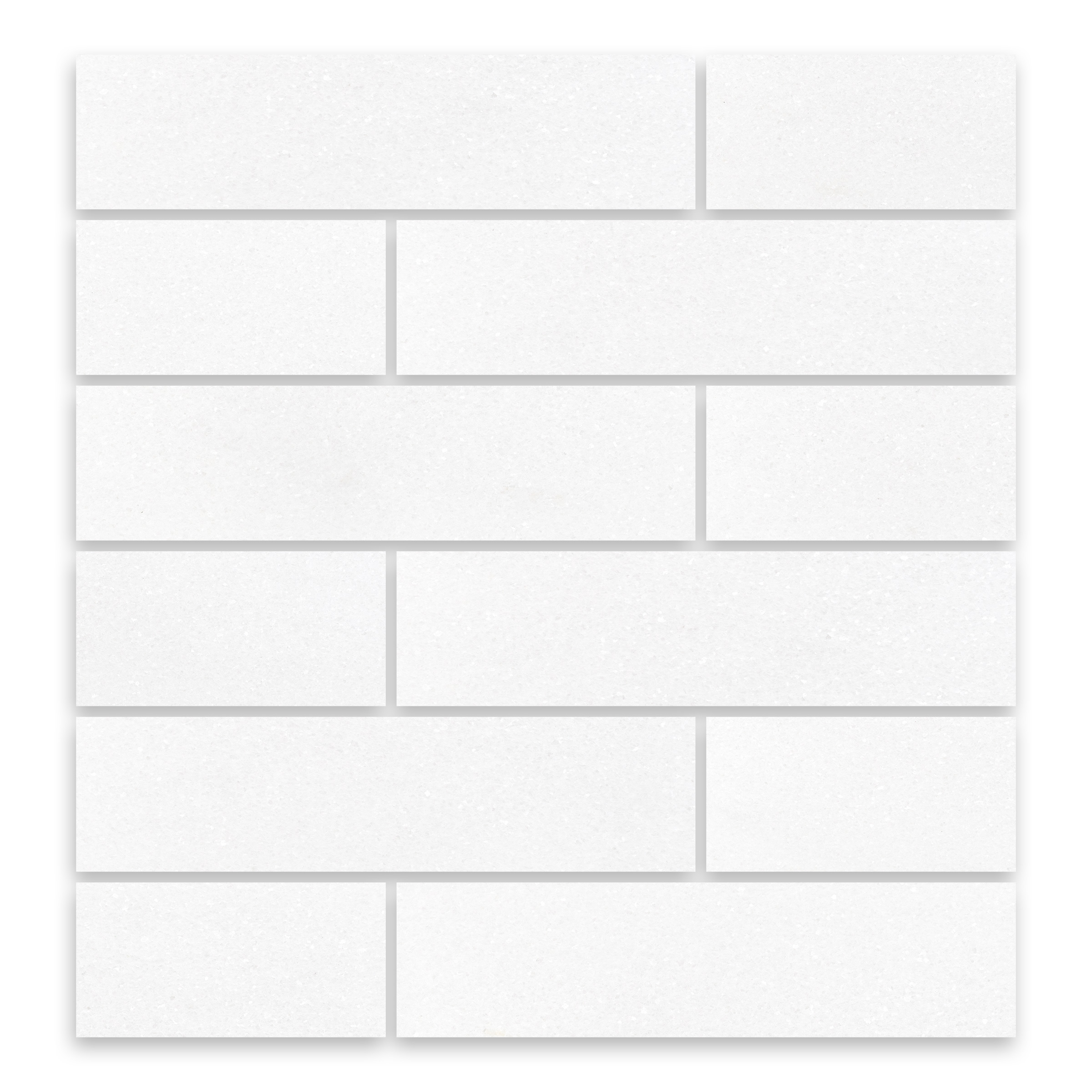 Thassos White Marble 2x8