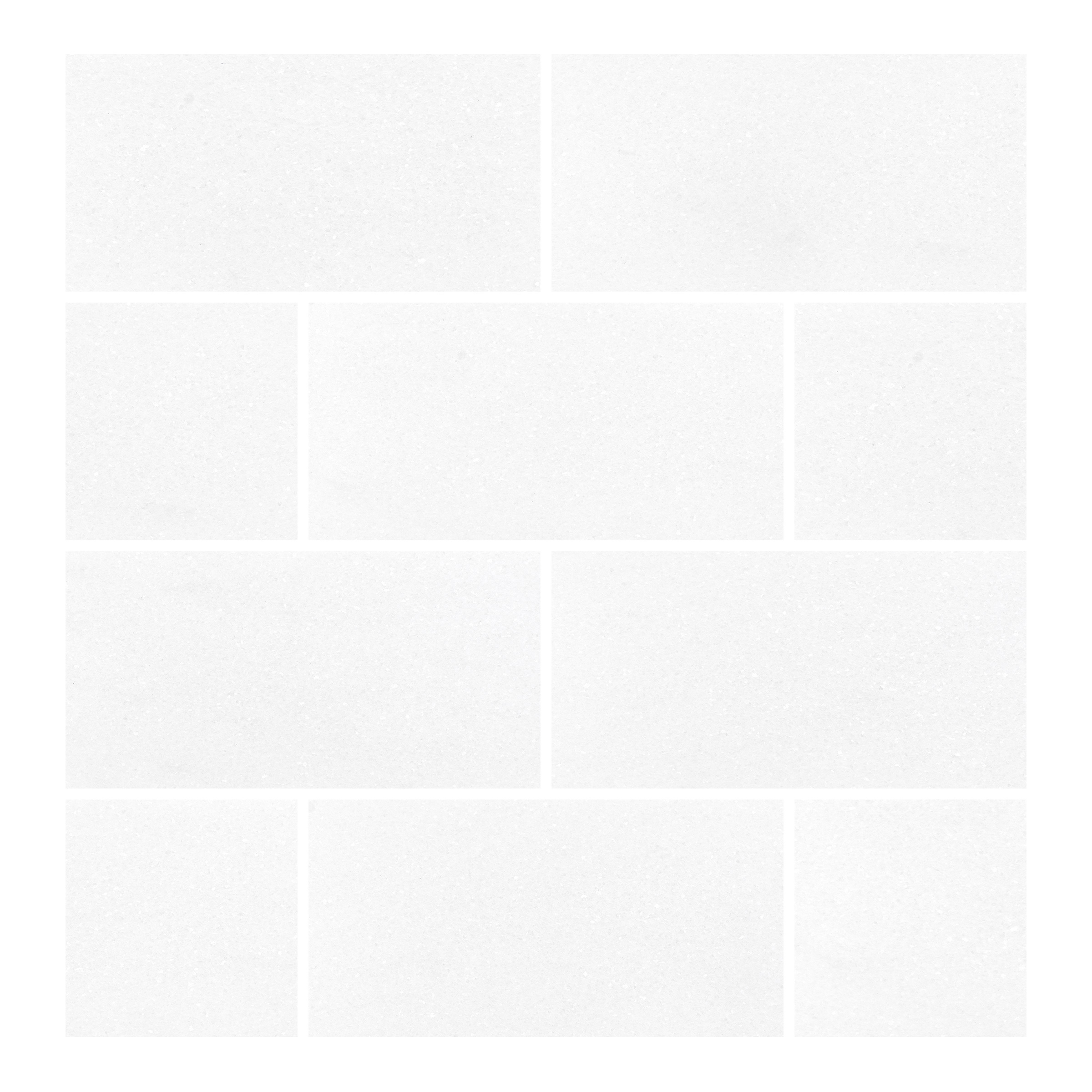 Thassos White Marble 3x6