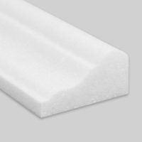 Thassos White Marble Grand Chair Rail F5