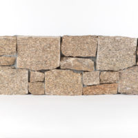 Tigerskin Yellow Granite Natural Ledger Panel