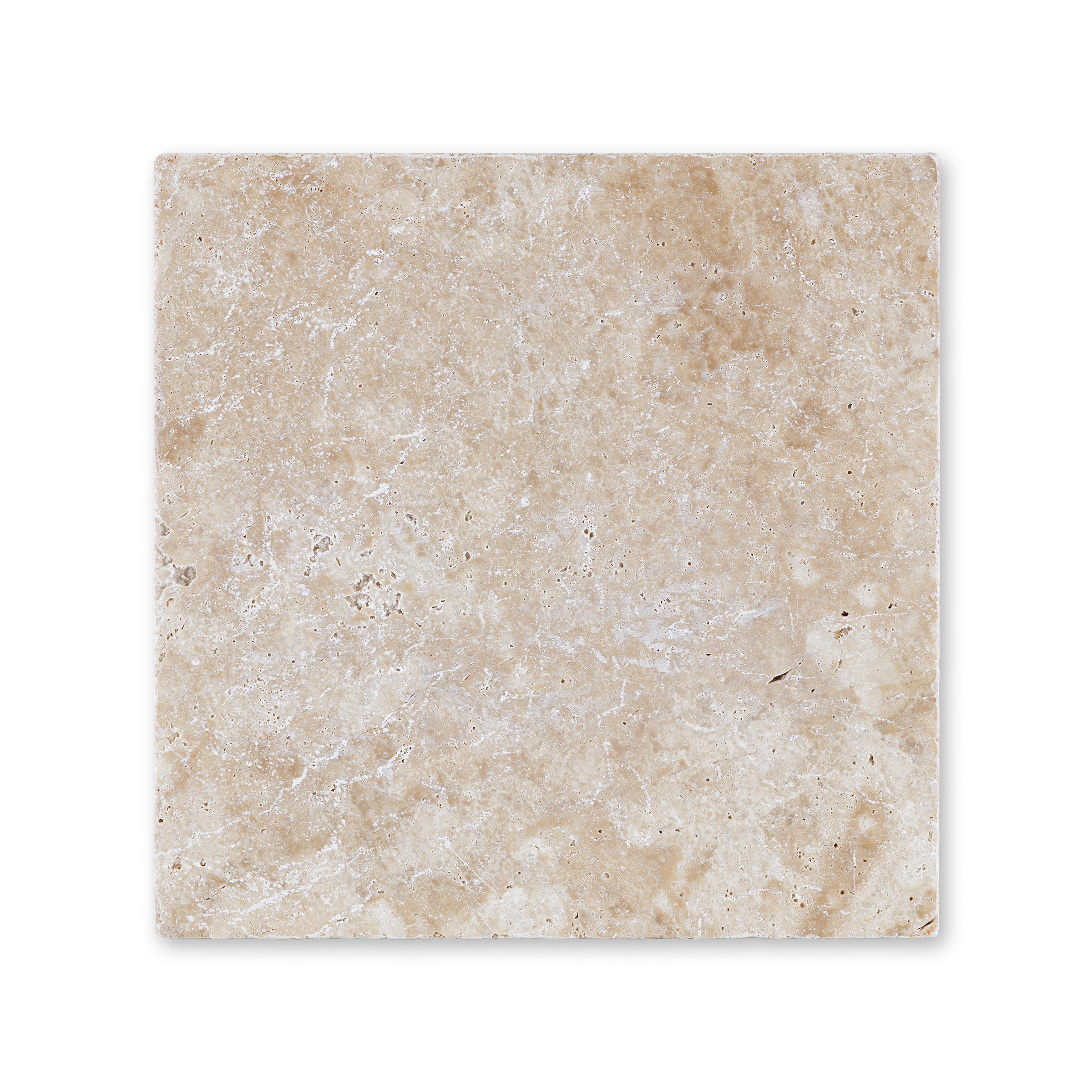 Walnut Travertine 12x12 Tumbled