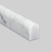 White Carrara Marble Mini Liner