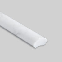 White Carrara Marble Quarter Round