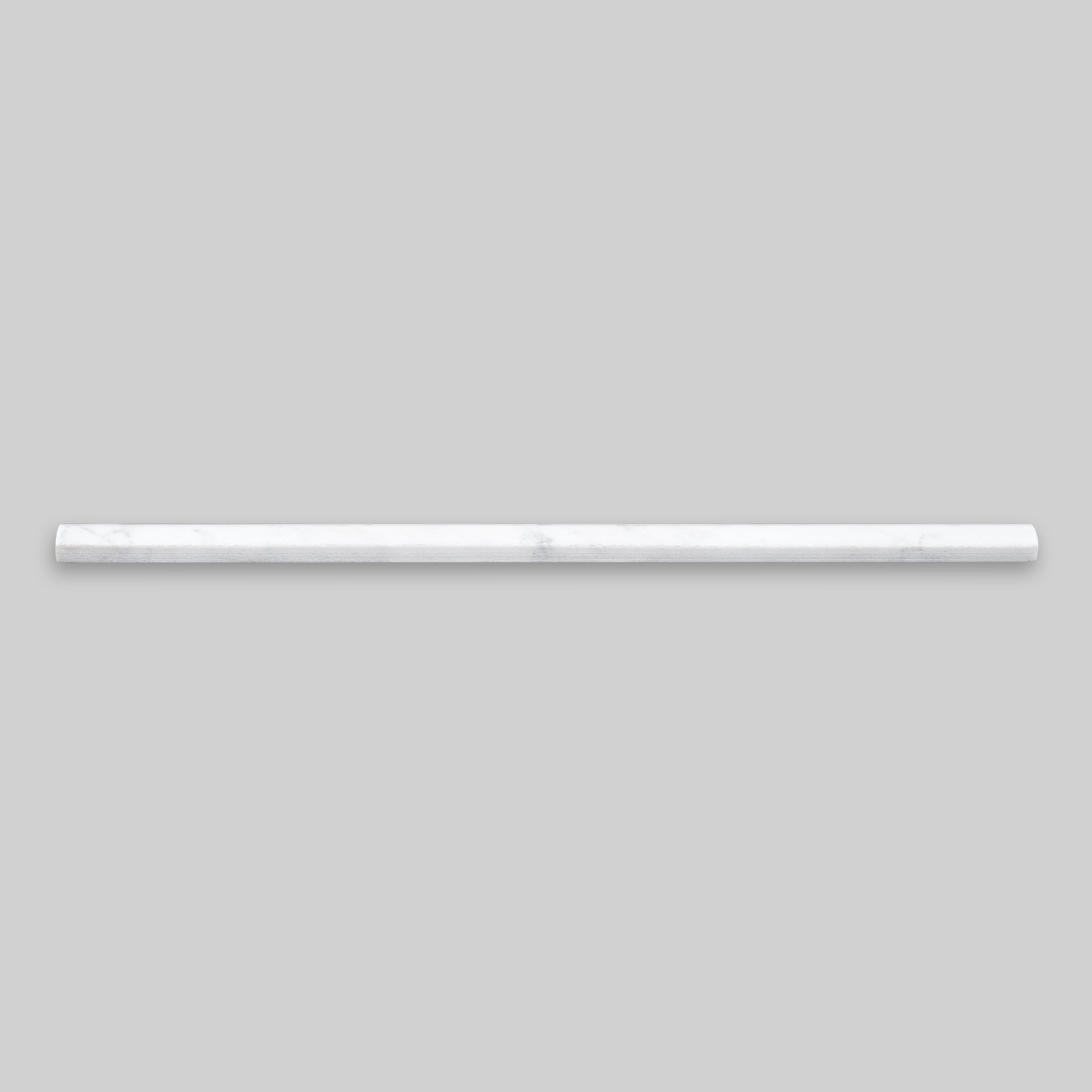 White Carrara Marble Quarter Round