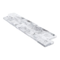 Arctic Grey Marble Ledger Panel