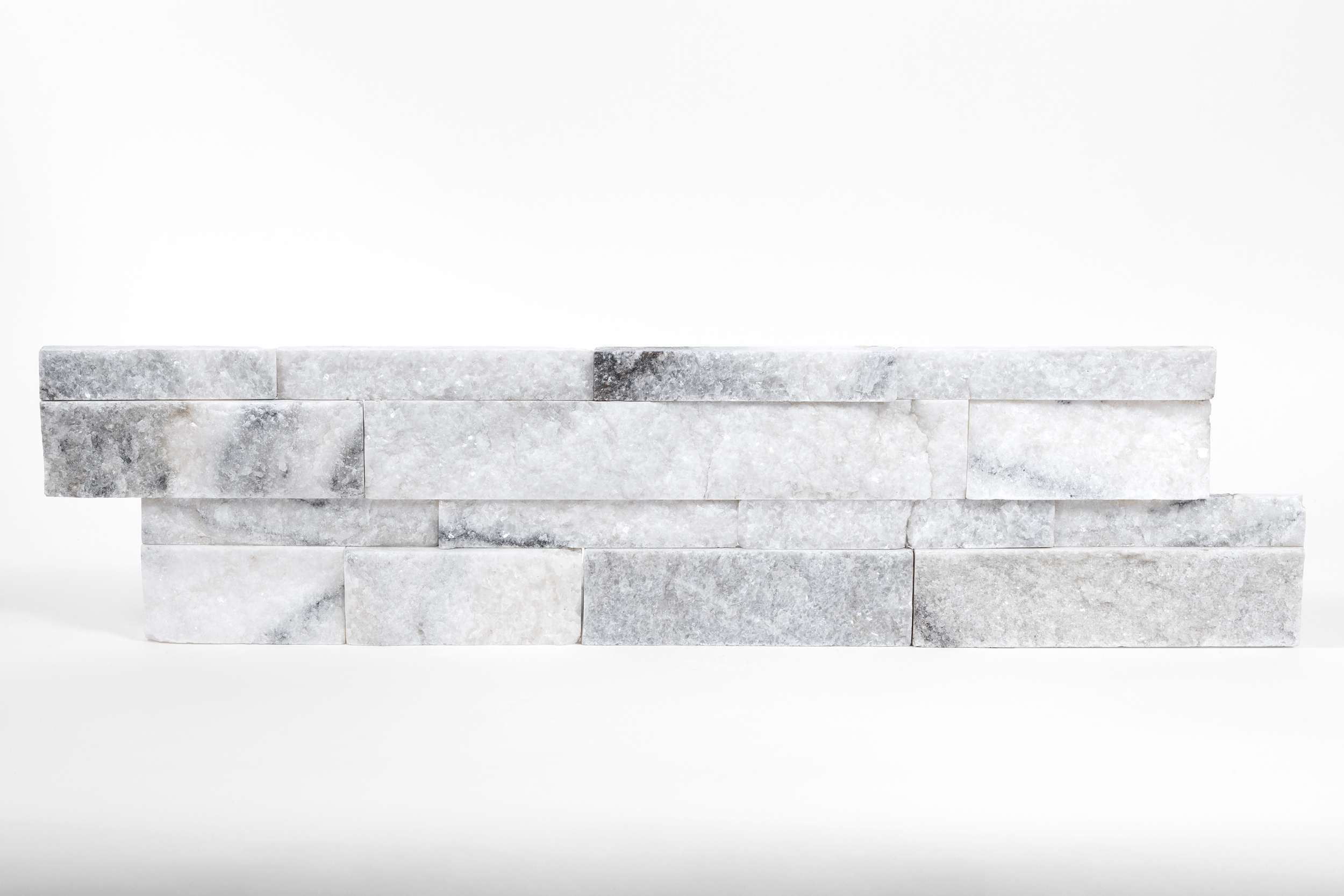 Arctic Grey Marble Natural Ledger Panel