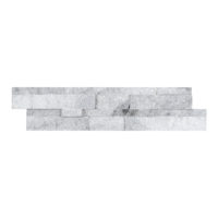 Arctic Grey Marble Natural Ledger Panel