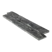 Marine Black Schist Natural Ledger Panel