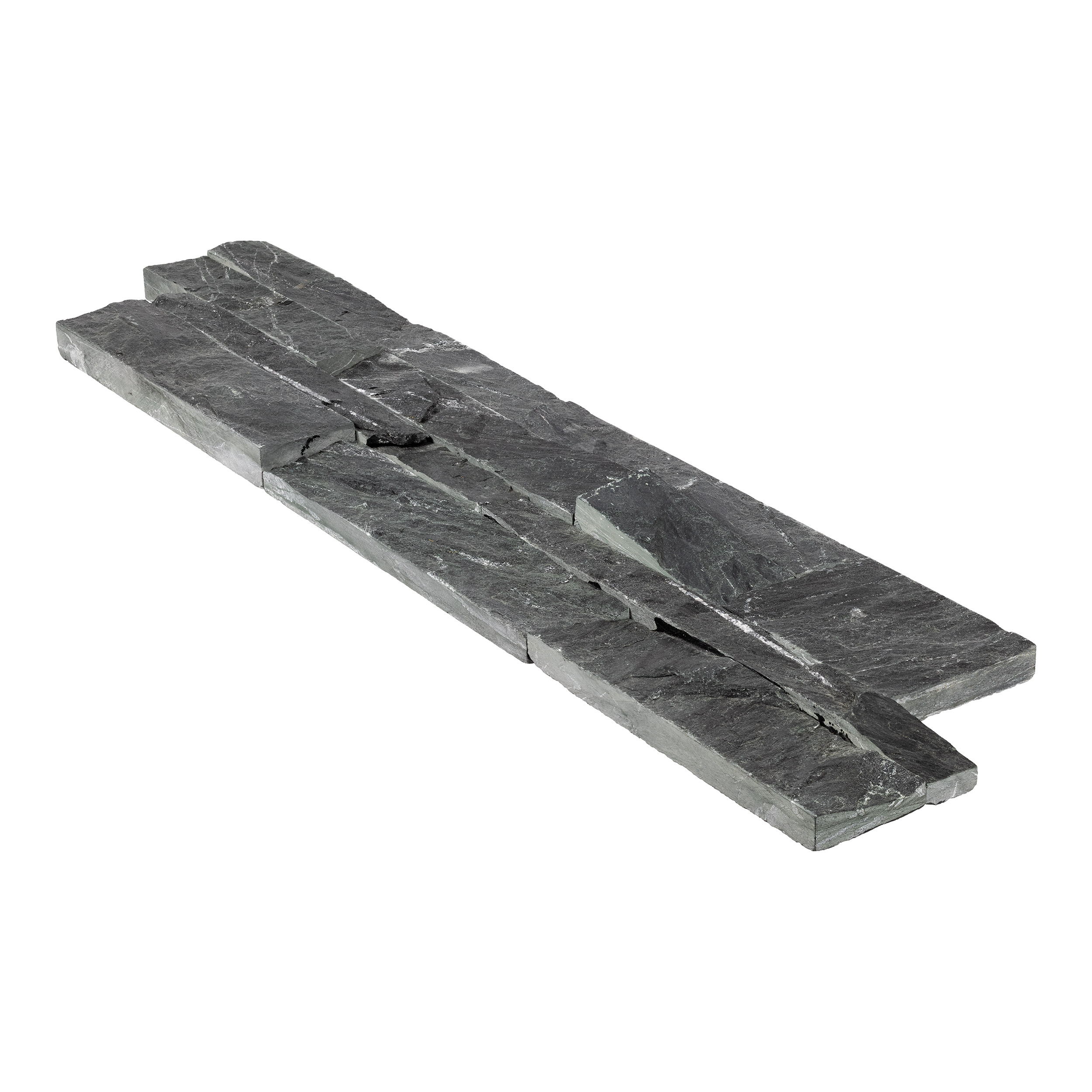 Marine Black Schist Natural Ledger Panel