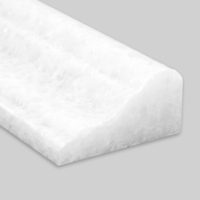 Polar White Marble Grand Chair Rail F5