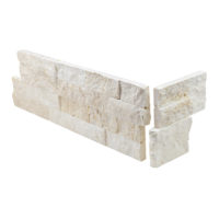 Lymra Limestone Natural Dogear Corner