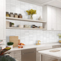 Bianco Dolomite Marble 4x12 Honed