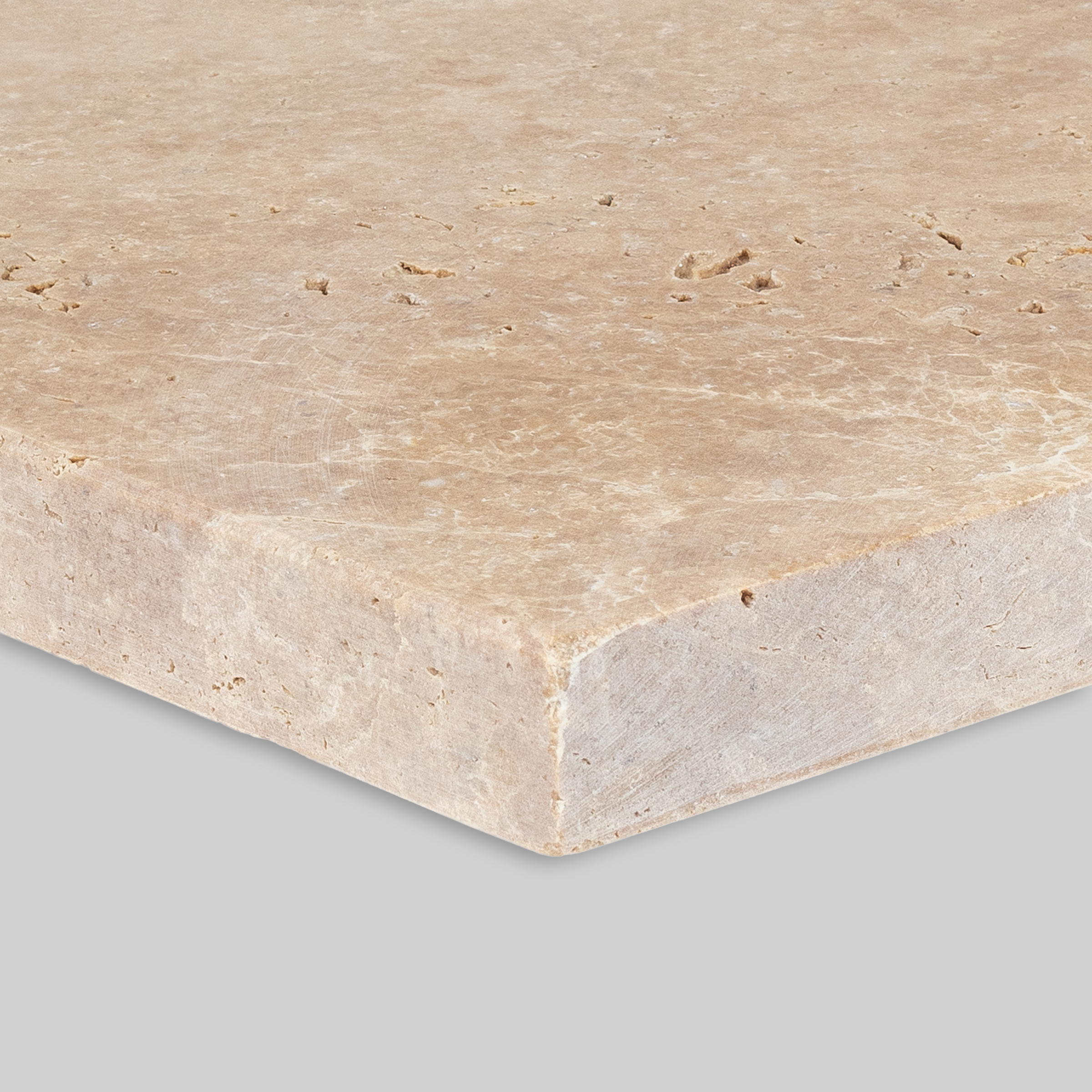 Ivory Premium Travertine Modern Wall Cap